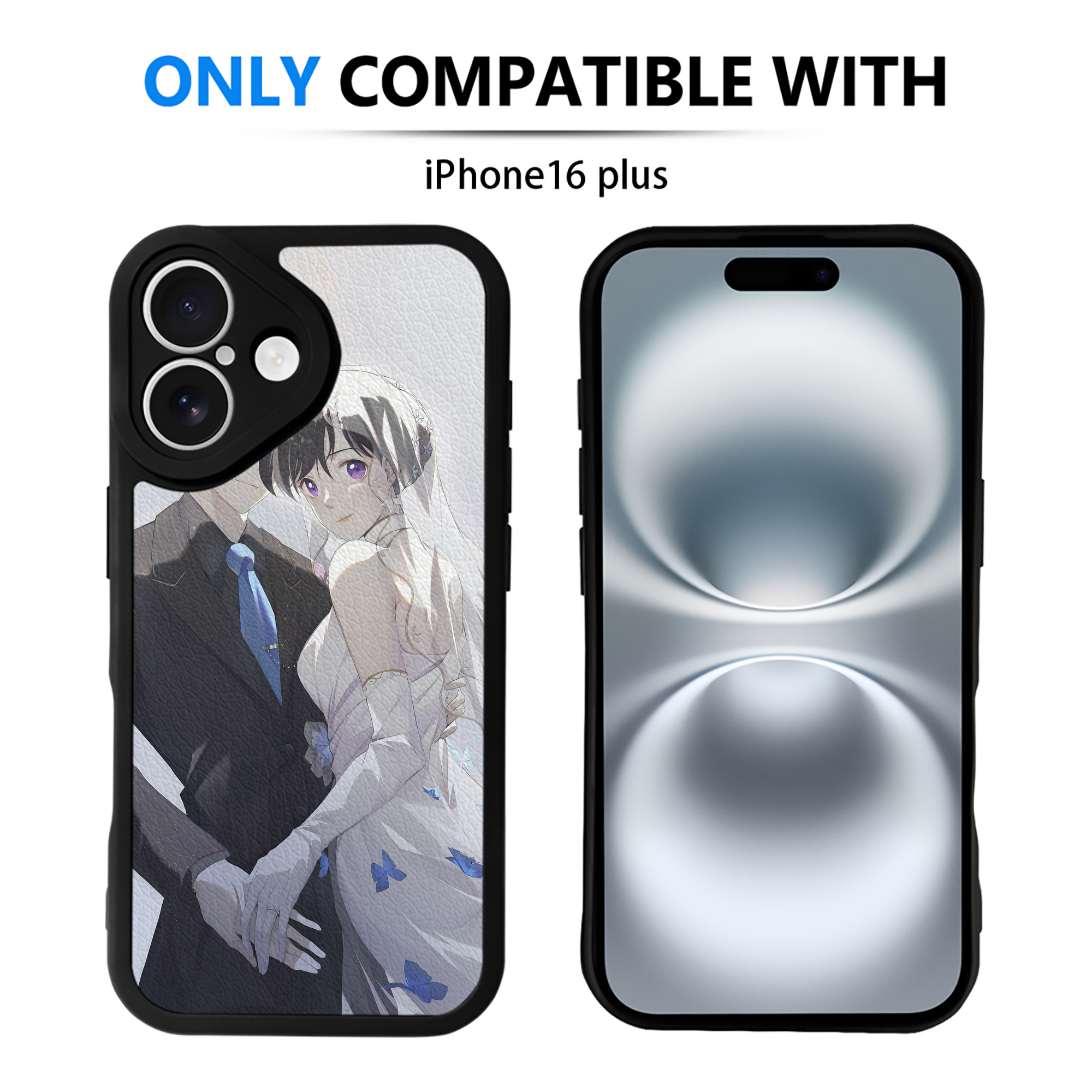 （画像用） 名探偵コナン Detective Conan 【iPhone 16シリーズ対応】シリコンスマホケース（レザー調） 材質：シリコン